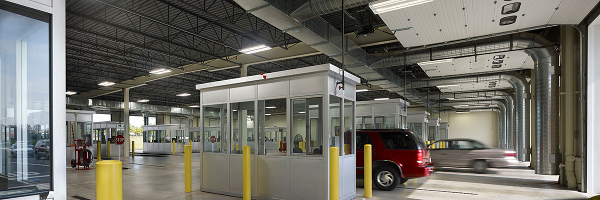 Delaware City DMV Lanes - LEED Silver Certified Division of Motor Vehicles complex