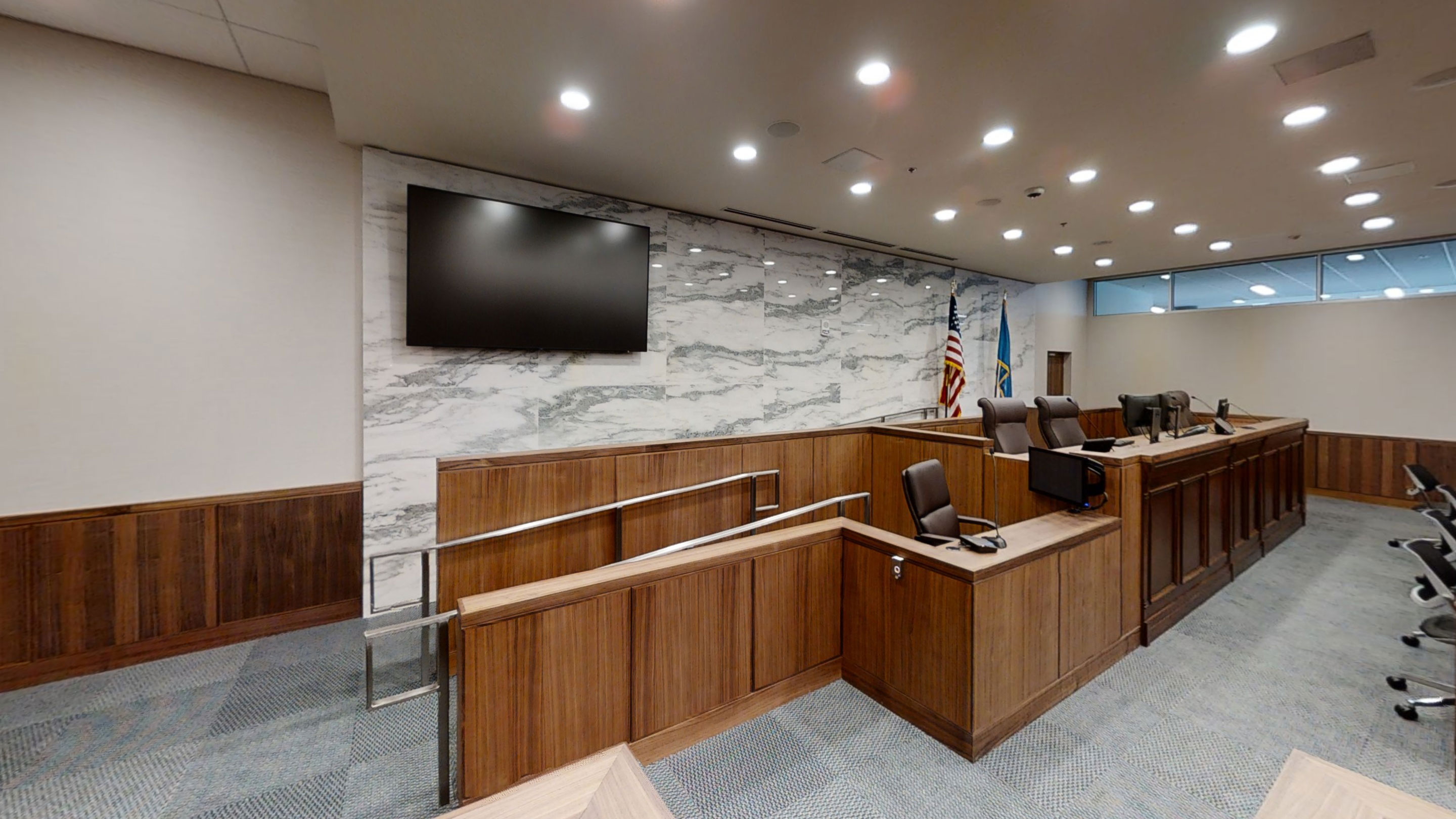 Accessible Courtroom in the William Justice Center